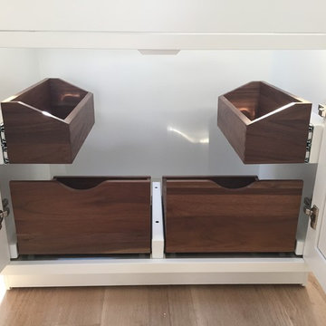 White and Walnut in Westchester