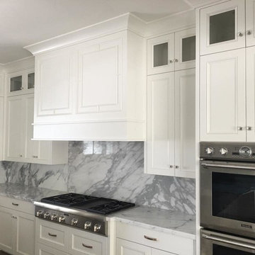 White Cabinetry with Detail
