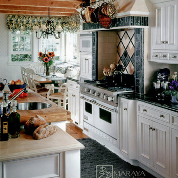White Cape Cod Kitchen