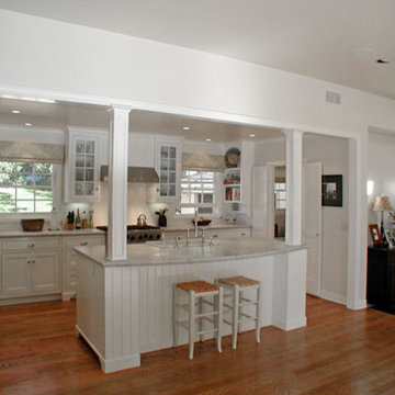 White cottage kitchen