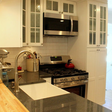 White Farmhouse Kitchen Remodel