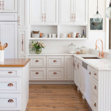 White Farmhouse Kitchen , Town & Country, MO