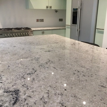 White Granite - Colonial White Granite kitchen Worktop