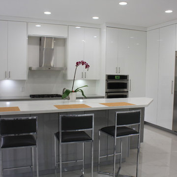 White/Grey Kitchen In Davie