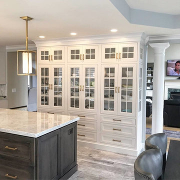 White Inset Kitchen Cabinetry