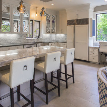 White Kitchen & Master Bath | 1920's Bolsover Home Remodel | Houston, TX | 2015