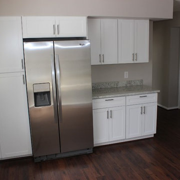 White Kitchen Cabinets - Shaker Style