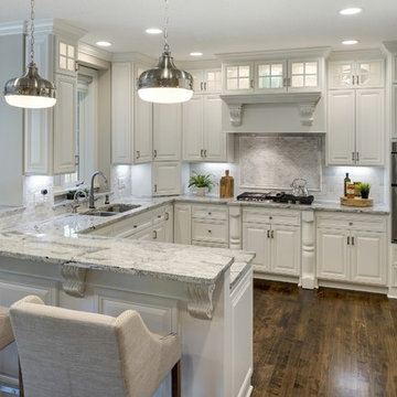 White Kitchen – Edina Home Transformed Inside and Out