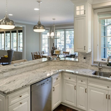 White Kitchen – Edina Home Transformed Inside and Out