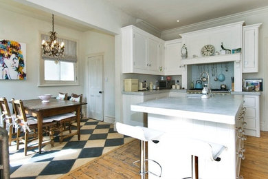 Design ideas for a victorian kitchen in Surrey.