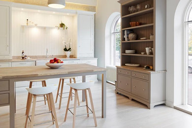 This is an example of a scandinavian kitchen in Essex.