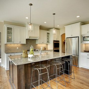 White Kitchen – Maple Brook Model – Fall 2014 Parade of Homes