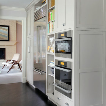 White Kitchen With Soft Grays An All Around Favorite