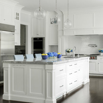 White on White Kitchen