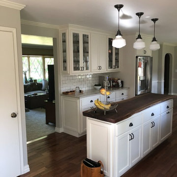 White Painted Kitchen Remodel