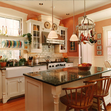 White painted kitchens