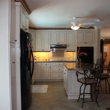 White Raised Panel