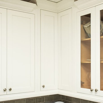 White Shaker Inset Cabinets