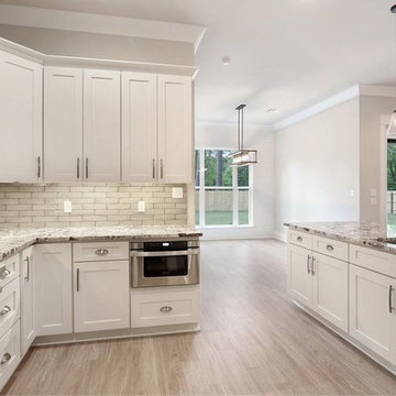 White shaker kitchen cabinet project