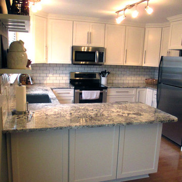 White Shaker Painted Kitchen