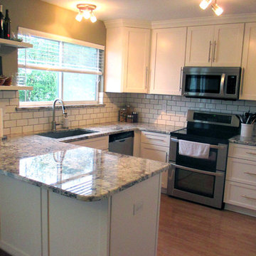 White Shaker Painted Kitchen