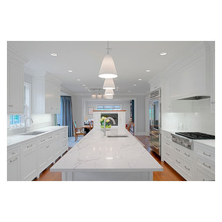 White Transitional Kitchen Remodel Transitional Kitchen Chicago By Benvenuti And Stein