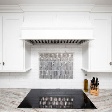 White Transitional Kitchen Renovation