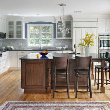 White Transitional Kitchen