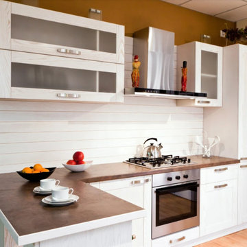White Wash Kitchen Cabinets