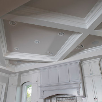 09 - Traditional Acadian Southern Coffered Ceiling