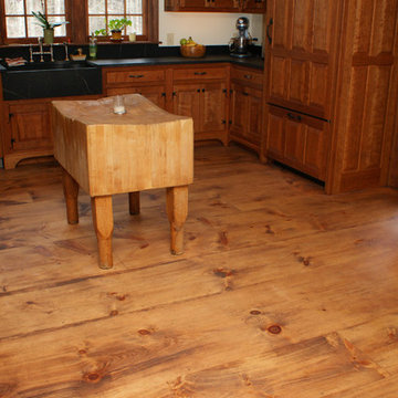 Wide Plank Pine Floors - Chepachet, Rhode Island