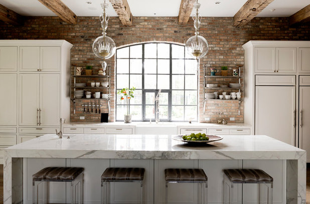 Transitional Kitchen by Thompson Custom Homes