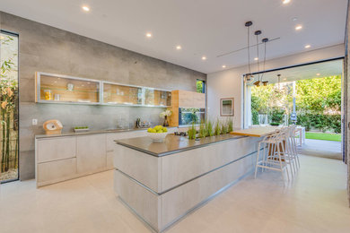 Kitchen - contemporary kitchen idea in Los Angeles