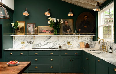 5 Worktops That Look Beautiful with a Green Kitchen