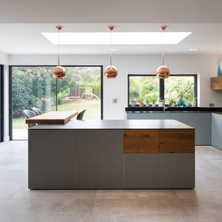 Contemporary kitchen in London.