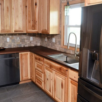 Winamac, IN. Haas Signature Collection, Rustic Hickory Kitchen