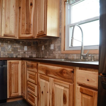 Winamac, IN. Haas Signature Collection, Rustic Hickory Kitchen