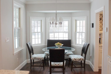 Design ideas for a classic dining room in Boston.
