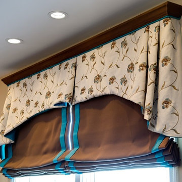 Window Treatments Add Color