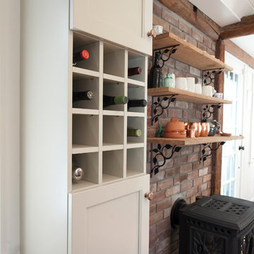 Wine Cubby and Tower Storage