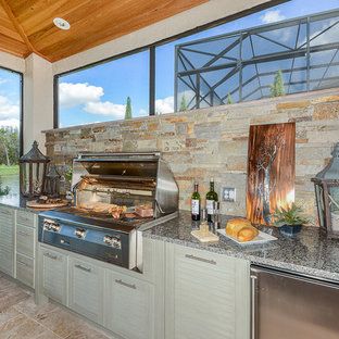 Kitchen inspiration - Example of a kitchen design in Tampa