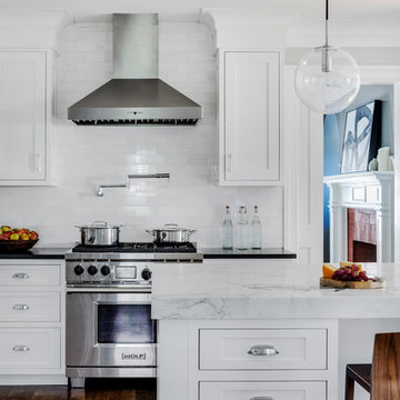 Winter Pond- Kitchen Island