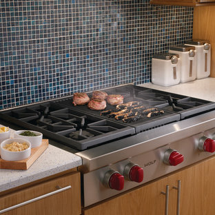 Inspiration for a contemporary kitchen remodel in Los Angeles