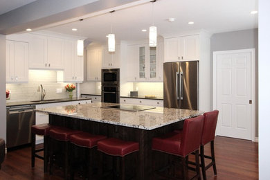 Kitchen - transitional kitchen idea in Other