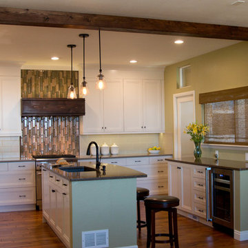 Wood Accents In A Kitchen
