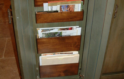 Get Organized: Mail Cubbies for the Kitchen