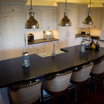 Wood Countertops with Sinks - It's WATERPROOF!