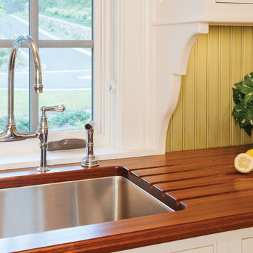 Wood Countertops with Sinks - It's WATERPROOF!
