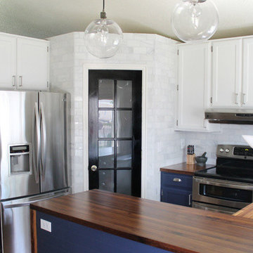 Wood Countertops with Sinks - It's WATERPROOF!