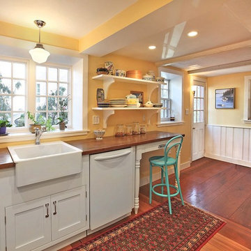 Wood Countertops with Sinks - It's WATERPROOF!
